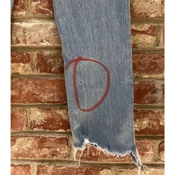 Abercrombie & Fitch Skinny High Rise Jeans Women's 30 Distressed Light Wash‎ - Picture 8 of 9